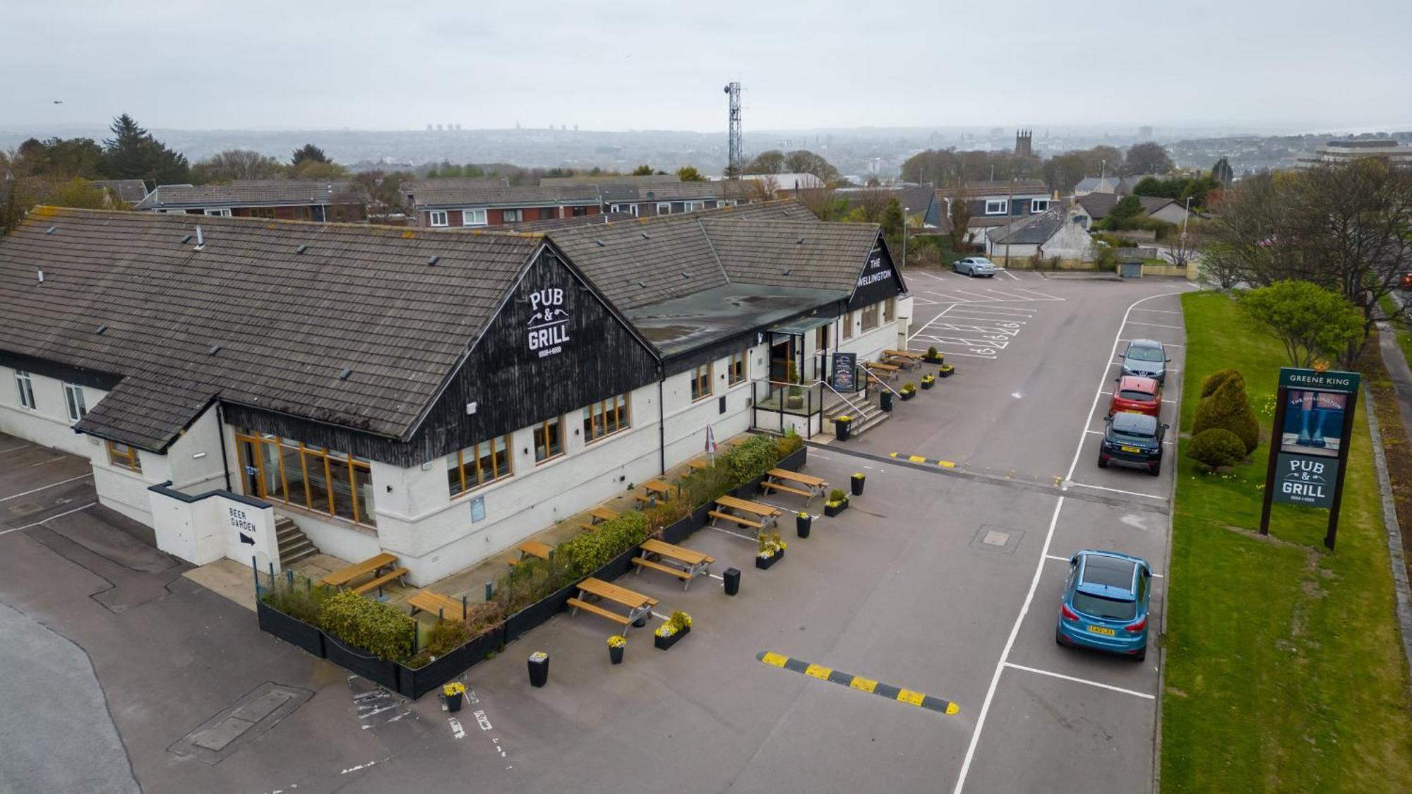 Wellington Hotel By Greene King Inns Aberdeen Exteriör bild